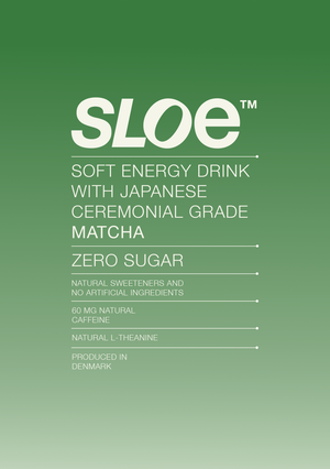 SLOE Matcha Energy Drink